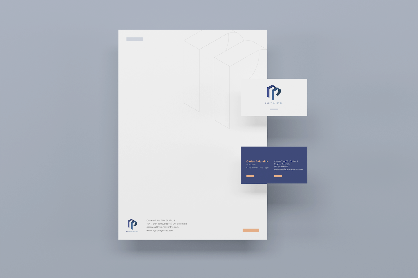 stationery-mockup-of-a-letterhead-and-two-business-cards